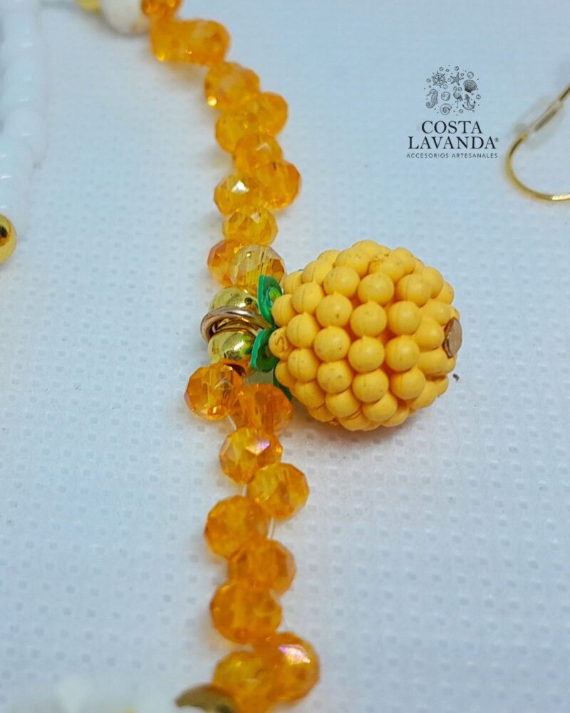 Princesa blanco, amarillo, margarita